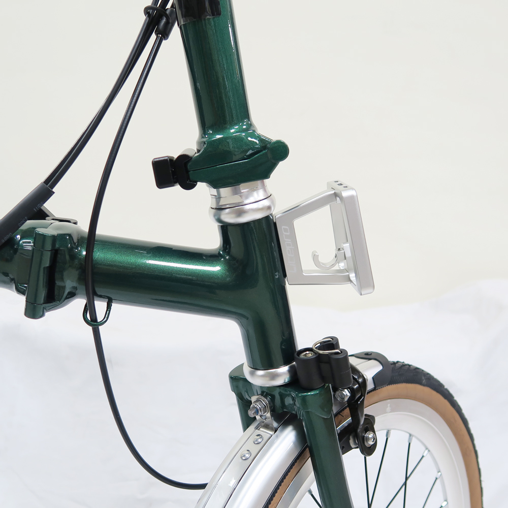 TAKACHIA達卡佳 TIIME C16/C20-郵政綠(基本色)(常備款)9速三折式鉻鉬鋼折疊單車:圖片 6