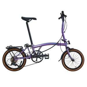 TAKACHIA達卡佳 TIIME C16/C20-閃光紫Holographic Purple(季節限量)(加價色)9速三折式鉻鉬鋼折疊單車