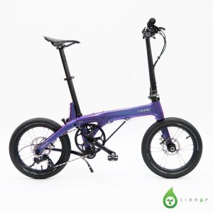 LIDROP一丁點 PRO/Happy Pet H.01-星光紫(客訂色) 16吋(305)5速碟煞碳纖折疊單車