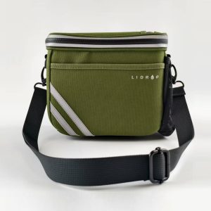 Lidrop一丁點 水壺孔磁吸快扣式手提肩背包-綠