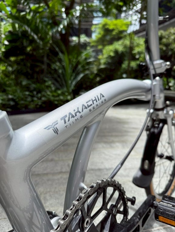TAKACHIA達卡佳 TIIME A16/A20-科技銀 9速三折式鉻鉬鋼折疊單車:圖片 3