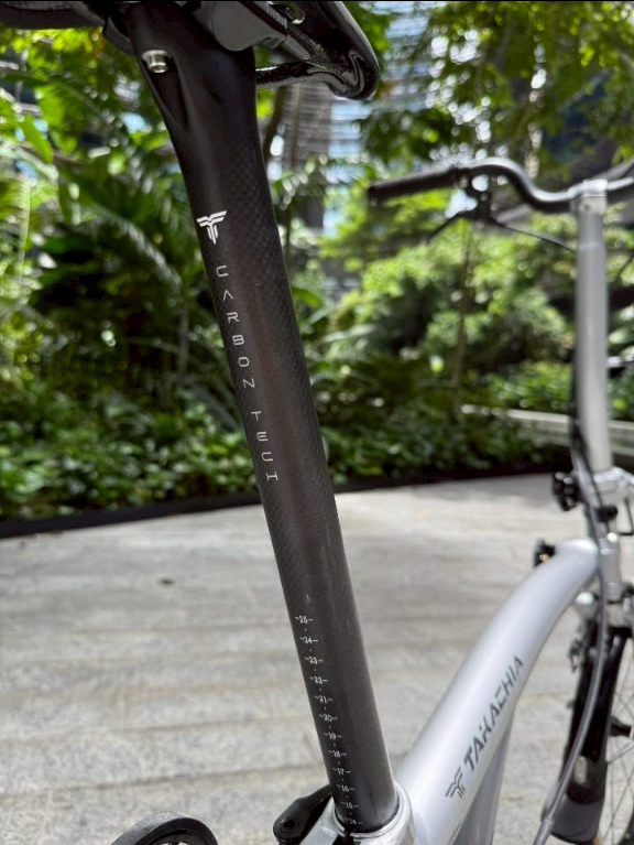 TAKACHIA達卡佳 TIIME A16/A20-科技銀 9速三折式鉻鉬鋼折疊單車:圖片 4