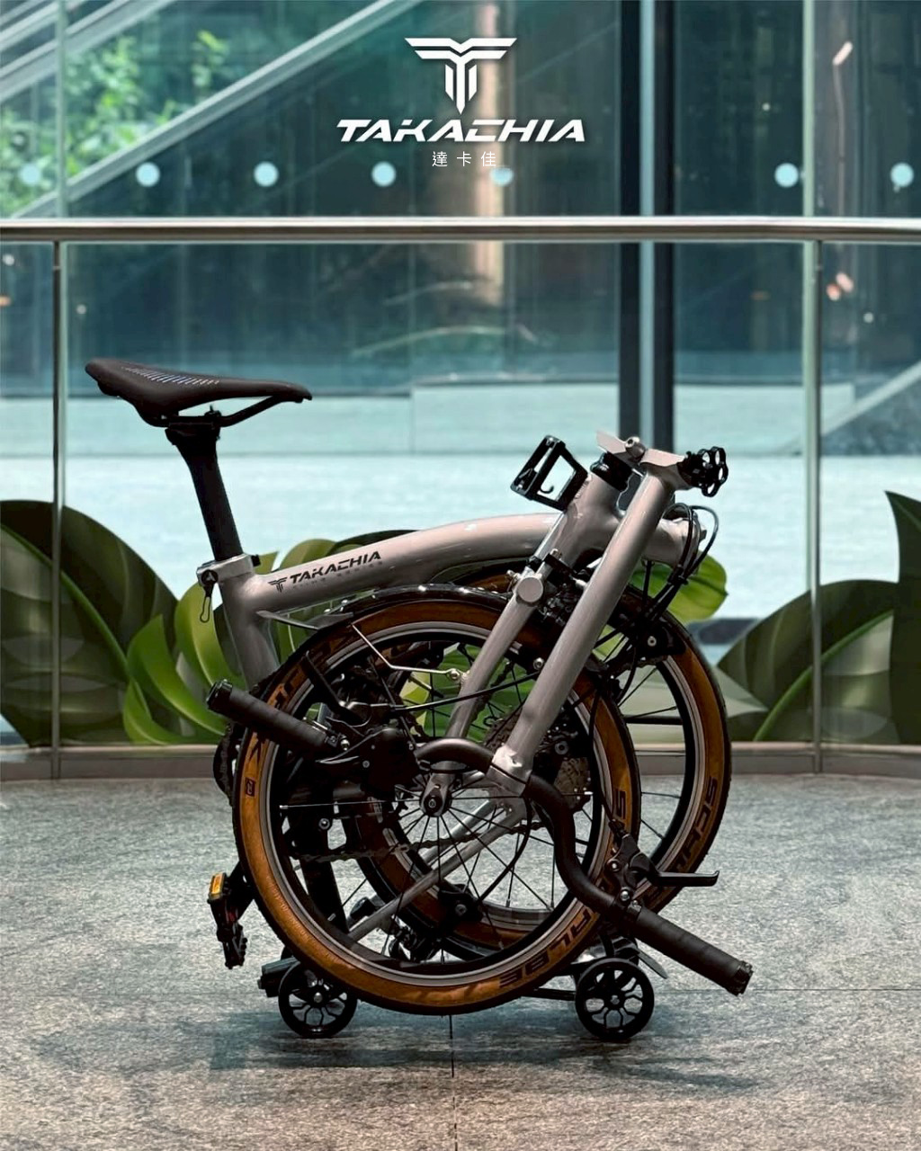 TAKACHIA達卡佳 TIIME A16/A20-科技銀 9速三折式鉻鉬鋼折疊單車:圖片 5