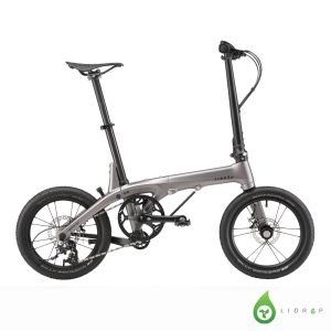 LIDROP一丁點 PRO/Happy Pet H.01-霧絨鈦 16吋(305)5速碟煞碳纖折疊單車
